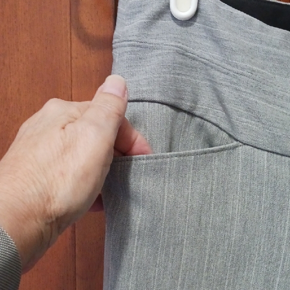 Express Light Gray Women's Trousers - Picture 5 of 13